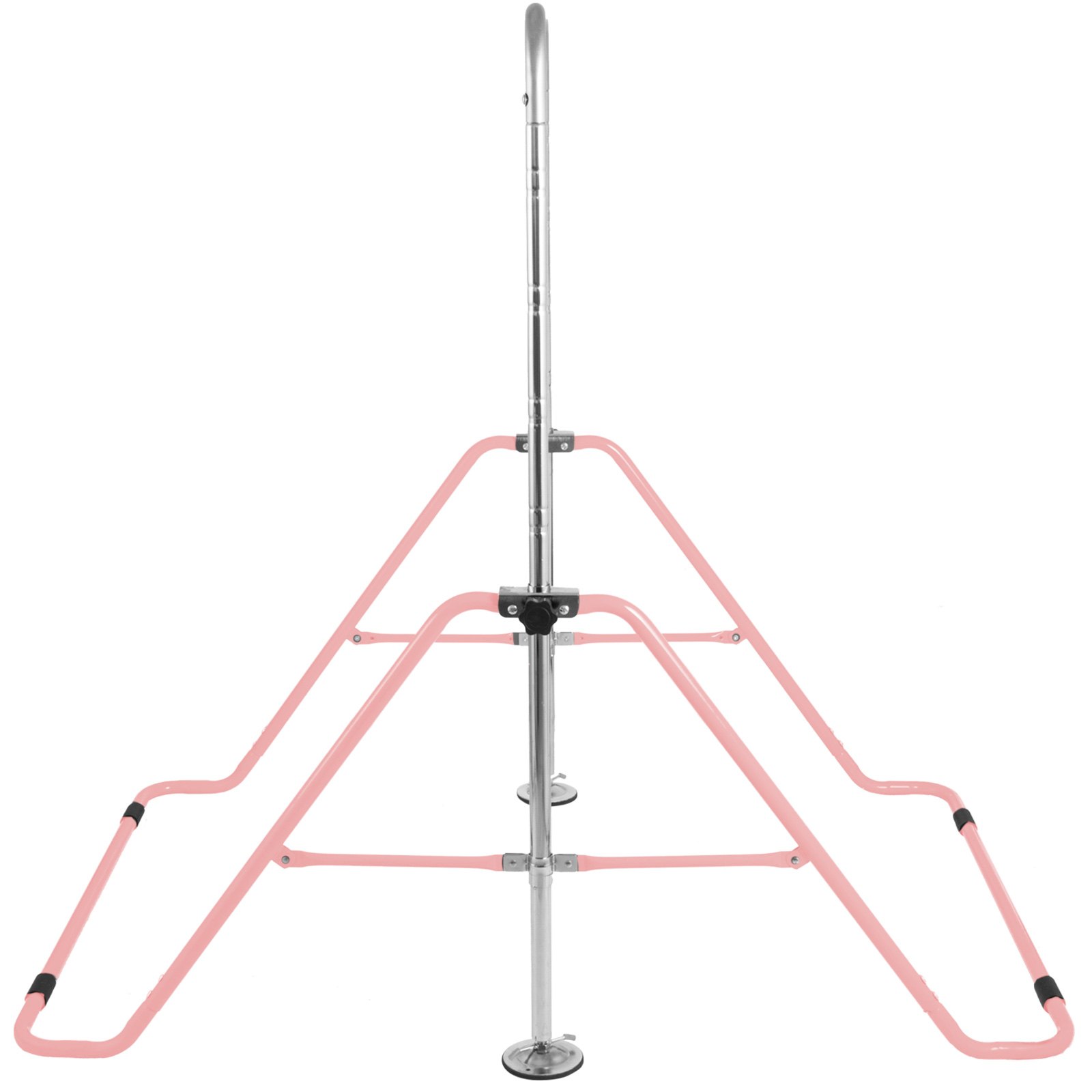 VEVOR Barra de Dominadas Plegable Flexiones Montaje Gimnasio en Casa 60 kg