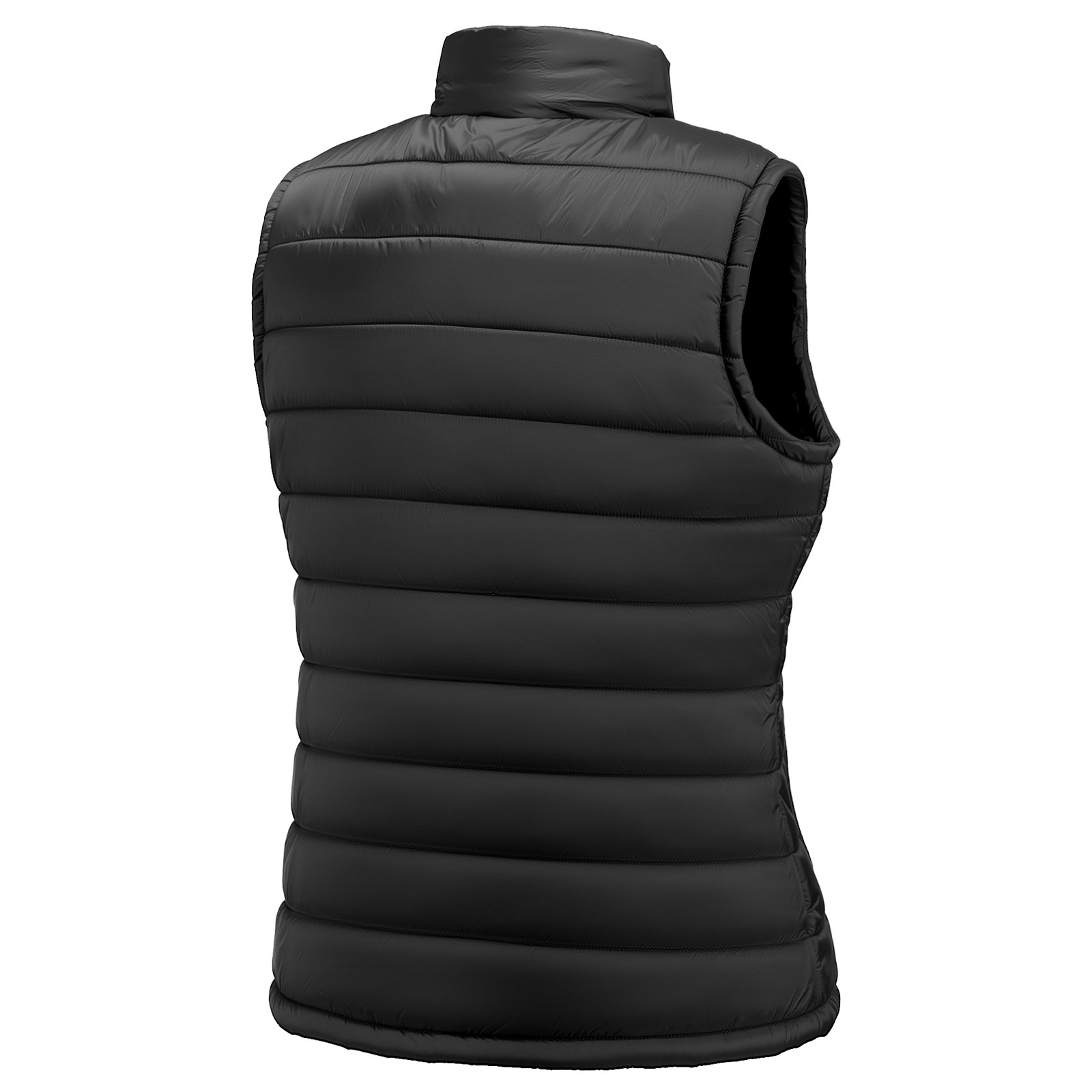 VEVOR Chaleco Calefactable para Mujer, con Batería de 16000 mAh y 8 Zonas de Calentamiento, Recargable, de Invierno, con 3 Niveles de Temperatura, para Actividades al Aire Libre, Talla M, Negro