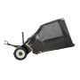VEVOR Barredora de Césped de Remolque Ancho de 111,8 cm, Recolector de Hojas Capacidad de 7,6 m³, Barredora Remolcable para Tractor Resistente con Altura de Barrido Ajustable para Patio, Granja