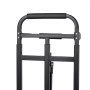 VEVOR Carro de Escalera 208 kg Carretilla de Mano Plegable para Subir Escaleras con Doble Asa, 6 Ruedas, 2 Cuerdas Elásticas, para Transporte, Almacén, Aeropuerto, Centro Comercial, Mudanzas, Oficina