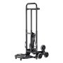 VEVOR Carro de Escalera 208 kg Carretilla de Mano Plegable para Subir Escaleras con Doble Asa, 6 Ruedas, 2 Cuerdas Elásticas, para Transporte, Almacén, Aeropuerto, Centro Comercial, Mudanzas, Oficina