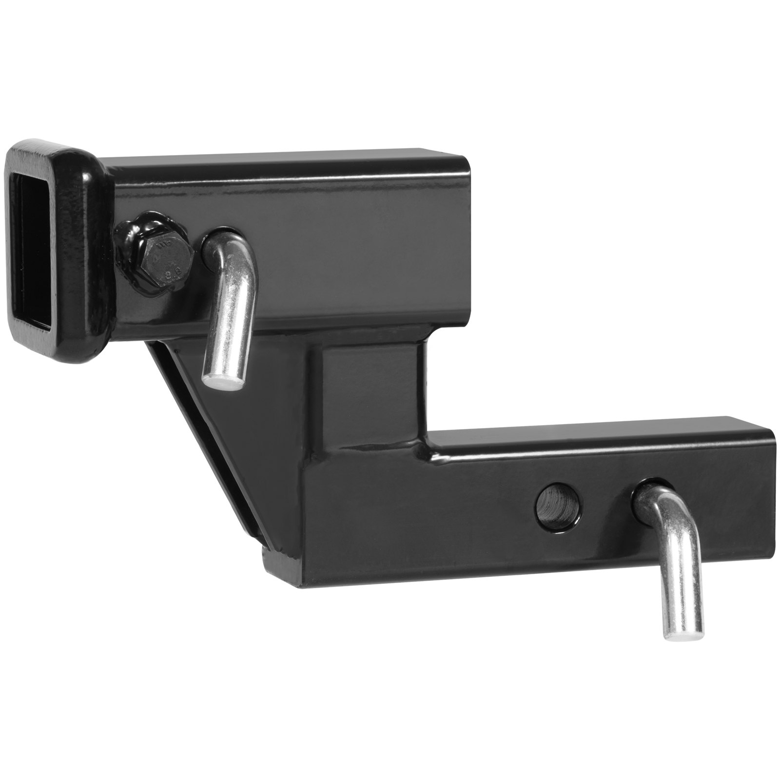 VEVOR Elevador de Enganche para Remolque Receptor 5,1cm Subida Bajada de 10,2cm
