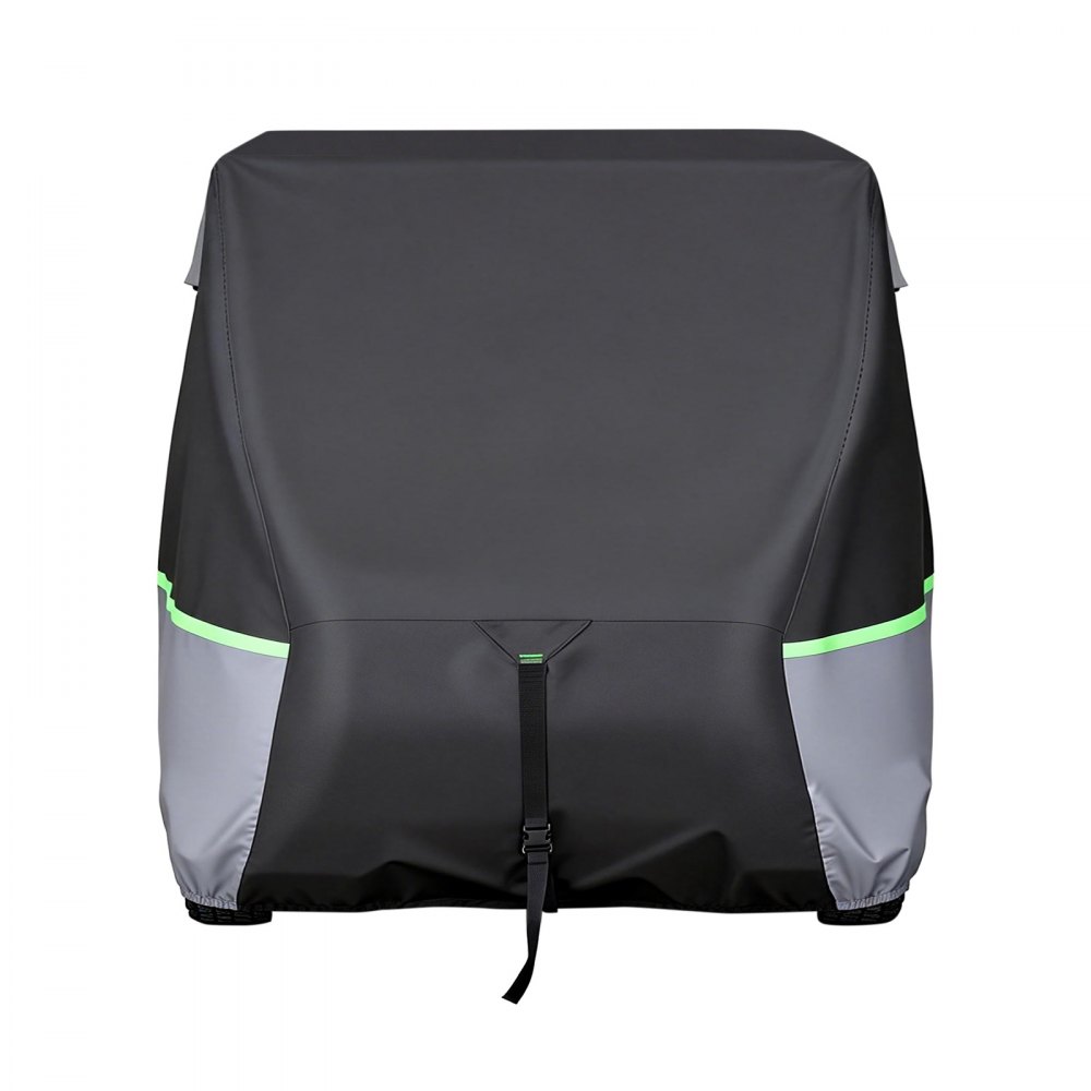 VEVOR Funda para Carrito de Golf de Tela Oxford 600D, Cubierta Impermeable para 2+2/4 Pasajeros con 3 Puertas Laterales con Cremallera, Bandas Reflectantes, Compatible con EZGO Club Car Honda Yamaha
