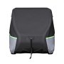 VEVOR Funda para Carrito de Golf de Tela Oxford 600D, Cubierta Impermeable para 2+2/4 Pasajeros con 3 Puertas Laterales con Cremallera, Bandas Reflectantes, Compatible con EZGO Club Car Honda Yamaha