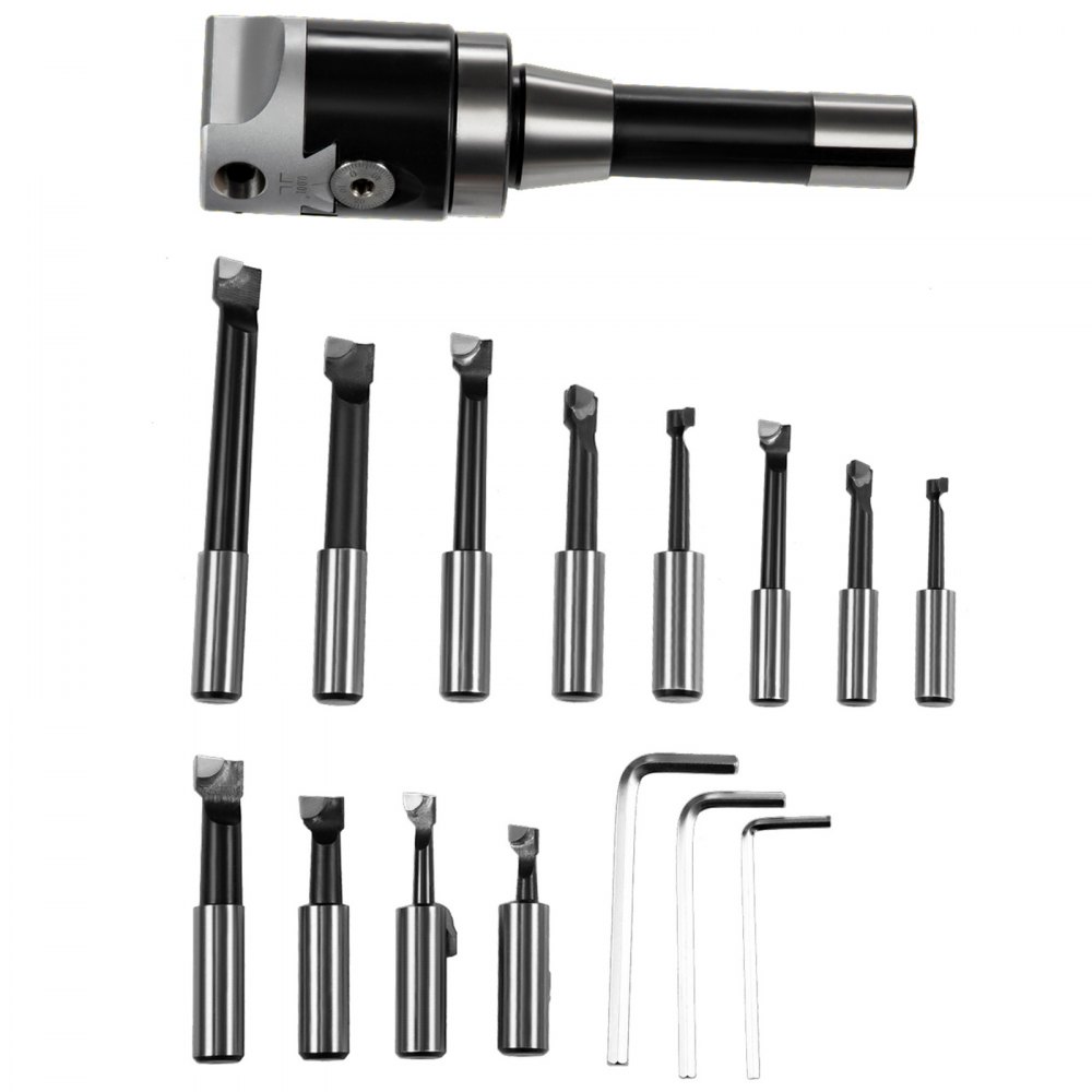Cabezal De Mandrinar 3''r8 Vástago 12pcs 3/4''barras De Mandrinar Portátil