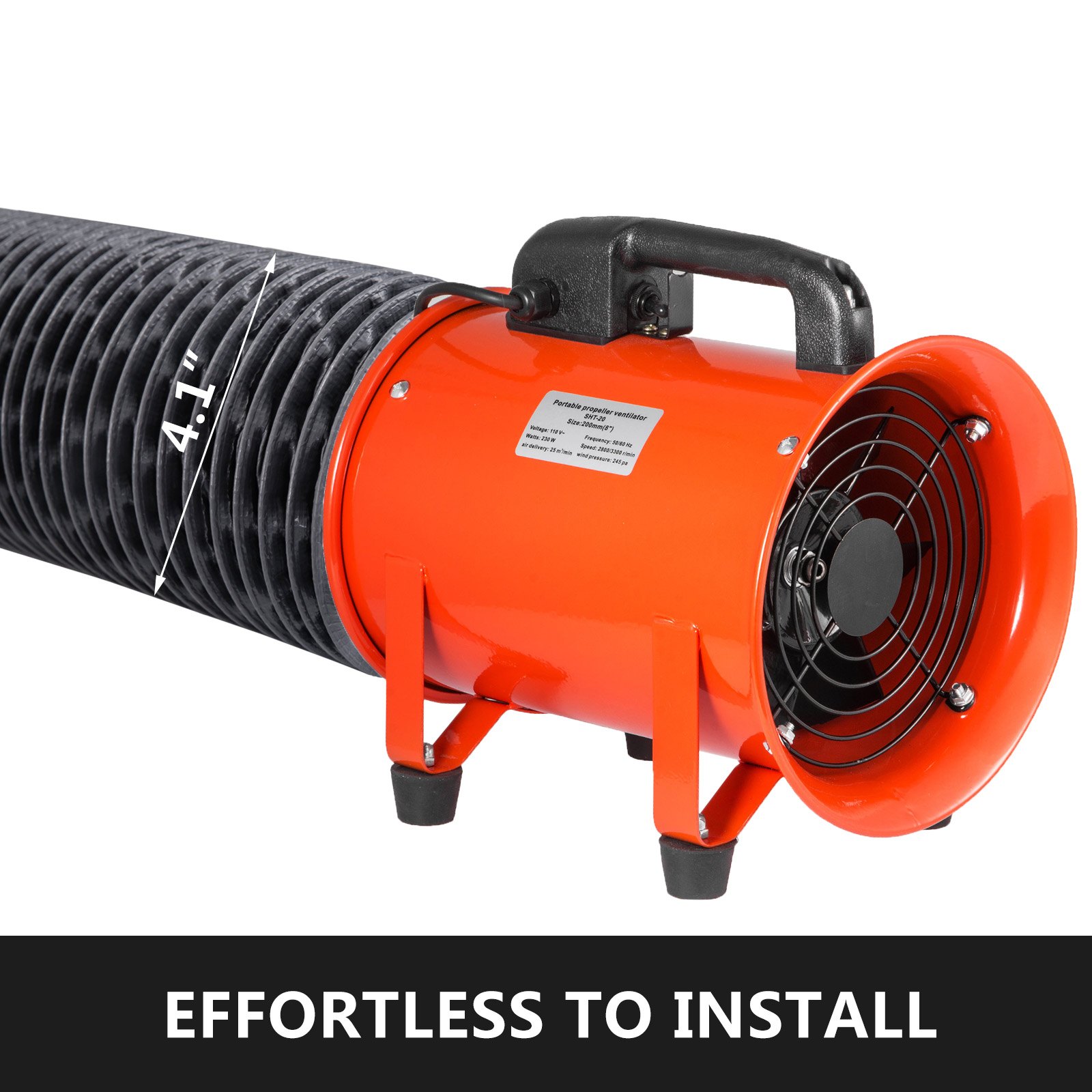 Manguera Flexible De Pvc Conducto Para Ventilador De Escape De 100mm Tubo Suave