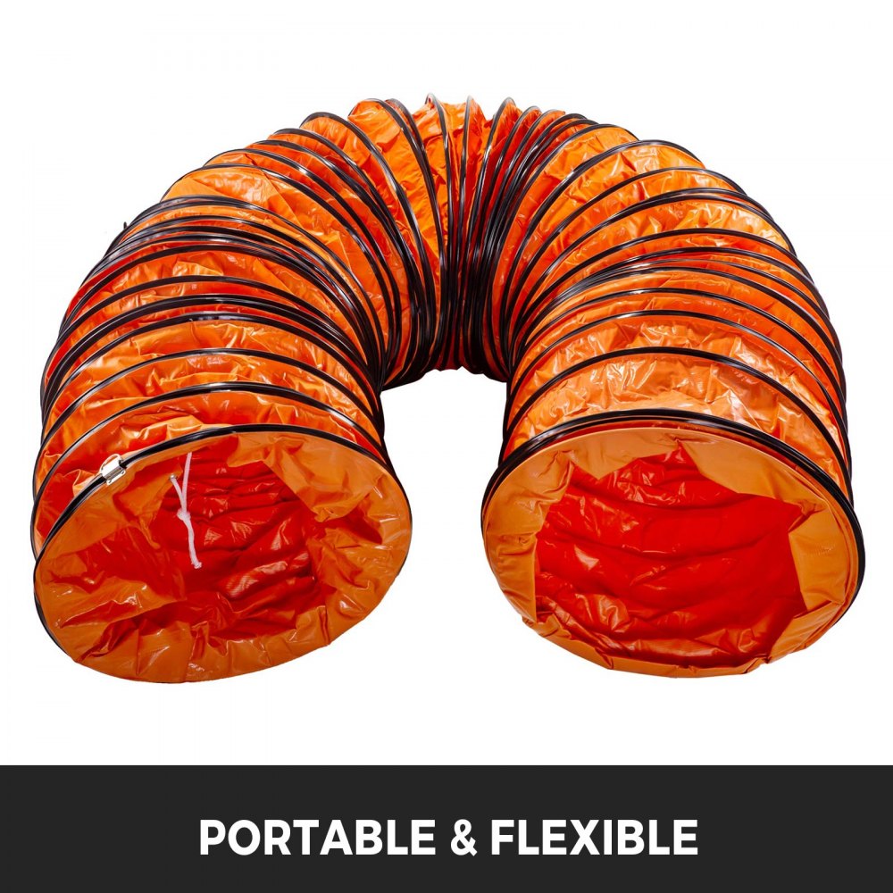 Manguera Del Ventilador Conducto De Pvc Industrial Manguera Flexible 7.6m φ560mm