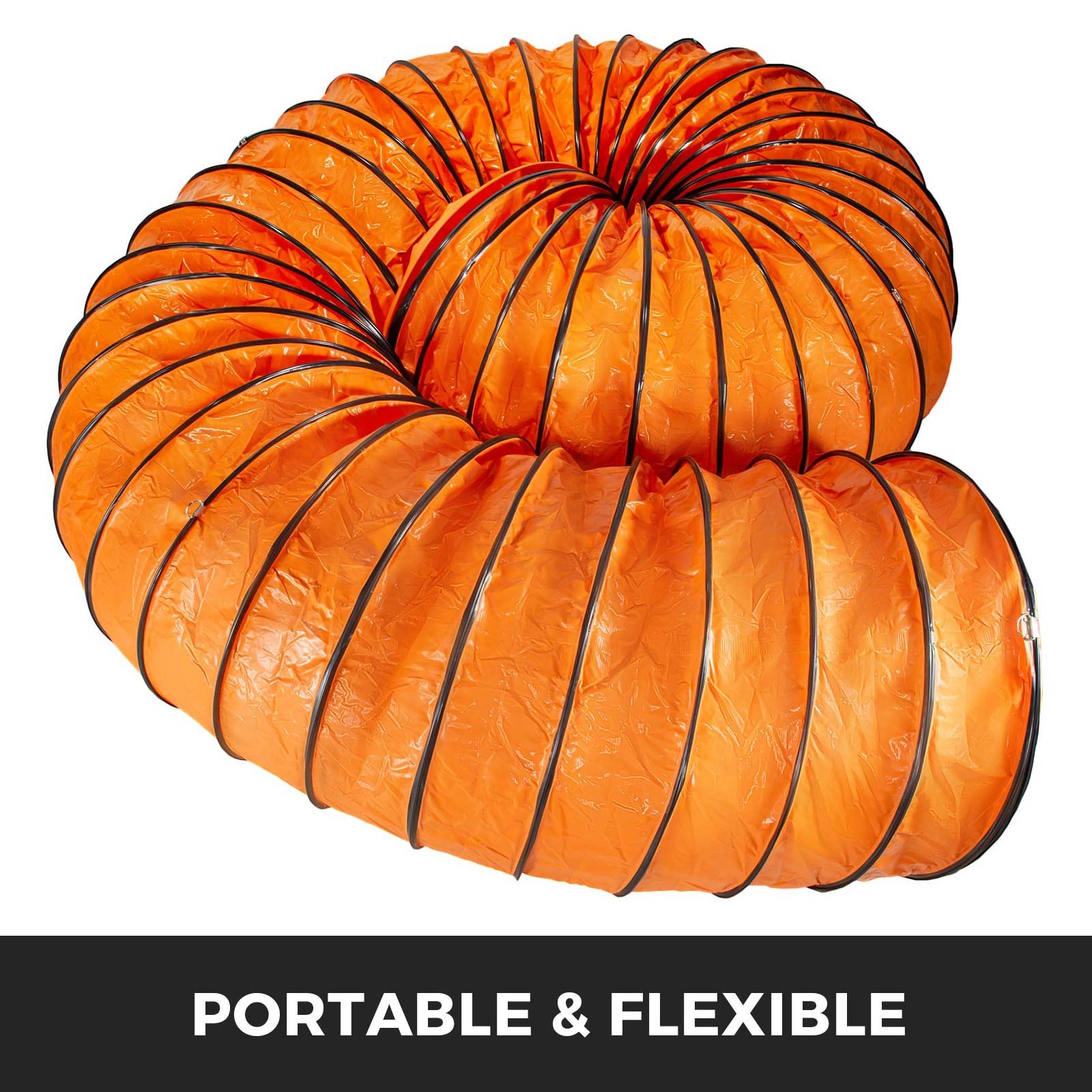 Manguera De Pvc Flexible De 7.6m Para Ventilador De Escape De 700mm De Diámetro