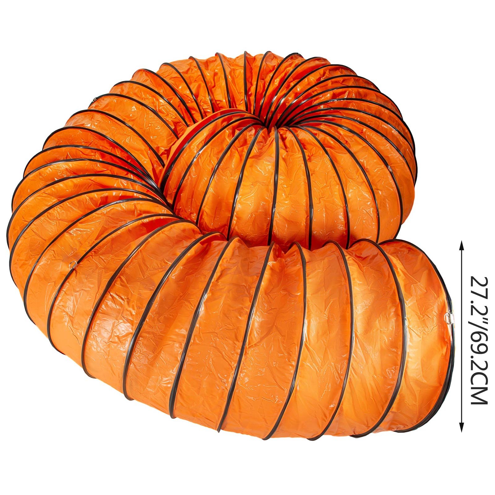 Manguera De Pvc Flexible De 7.6m Para Ventilador De Escape De 700mm De Diámetro