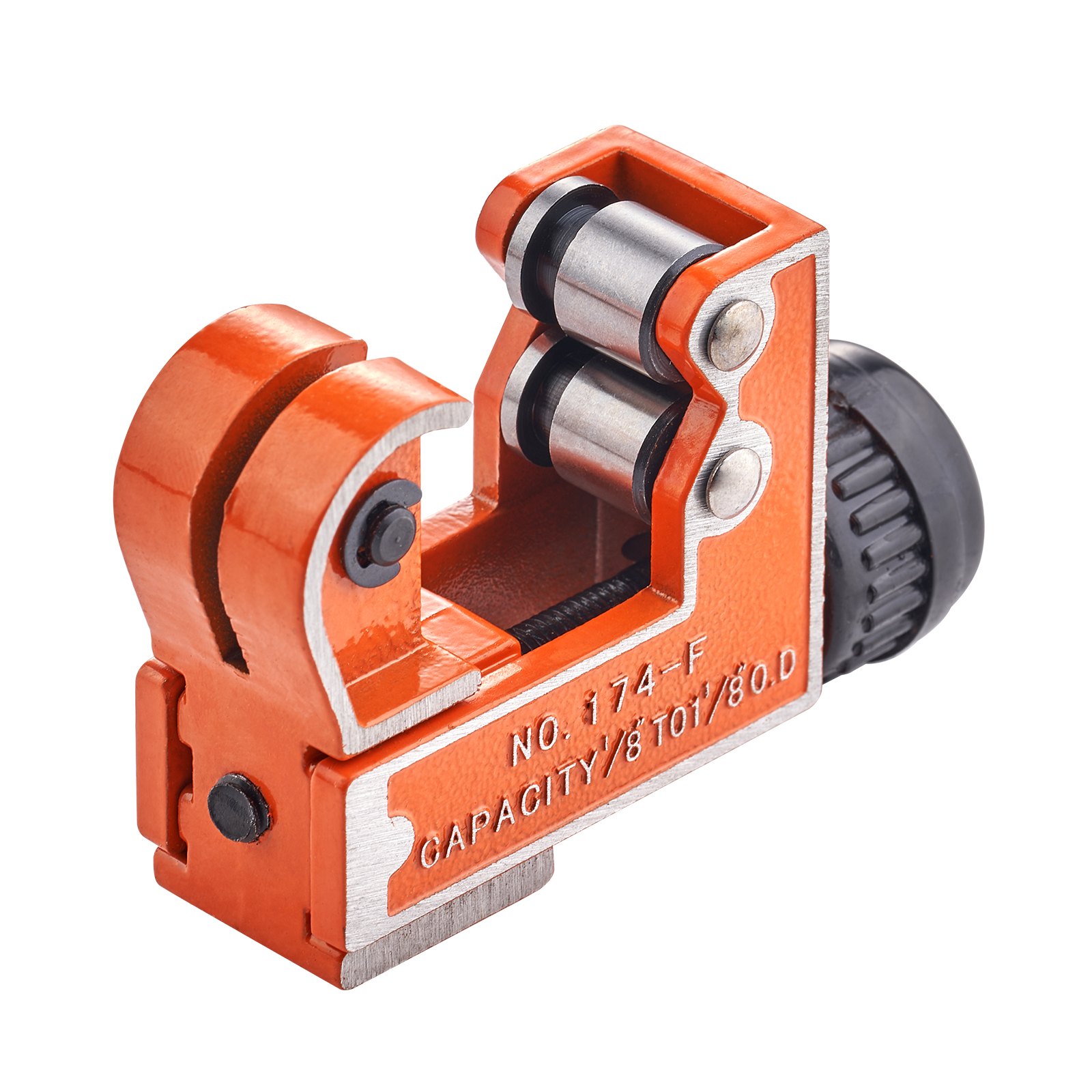 VEVOR Mini cortador de tubos de cobre, 1/8" - 1-1/8" herramienta de corte de tubos compacto de alta resistencia con hoja SKD de alta velocidad para cobre, aluminio, galvanizado, tubos de plástico