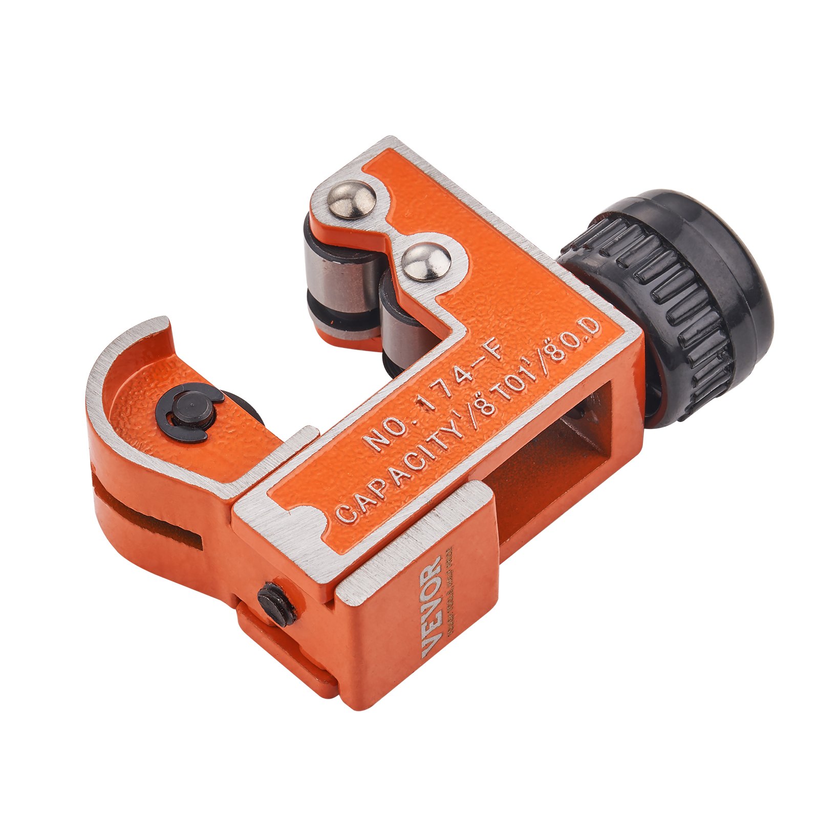VEVOR Mini cortador de tubos de cobre, 1/8" - 1-1/8" herramienta de corte de tubos compacto de alta resistencia con hoja SKD de alta velocidad para cobre, aluminio, galvanizado, tubos de plástico
