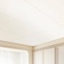 VEVOR Ceiling Tiles, 10-pack 24 x 24 inches, suspended ceiling tiles made of high-quality PVC foam, fire-resistant, good flexibility and easy installation, ceiling covering for home/office decoration, smooth white