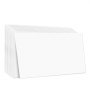 VEVOR Ceiling Tiles, 10-pack 24 x 24 inches, suspended ceiling tiles made of high-quality PVC foam, fire-resistant, good flexibility and easy installation, ceiling covering for home/office decoration, smooth white