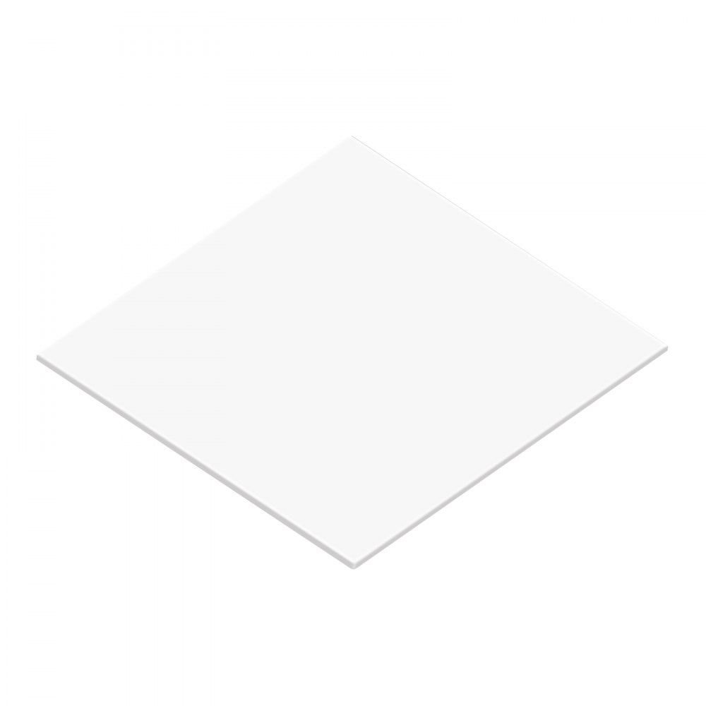 VEVOR Paneles de Techo de Poliestireno 12 Piezas Paneles de Techo de Plástico para Pegar 603x603 mm Instalación Fácil Revestimiento de Techo de Sótano para Decoración del Hogar, Oficina, Blanco