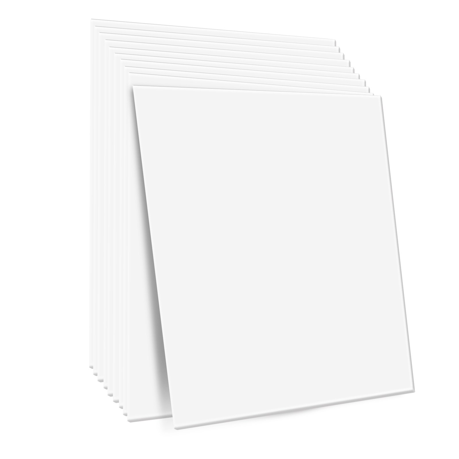VEVOR Paneles de Techo de Poliestireno 12 Piezas Paneles de Techo de Plástico para Pegar 603x603 mm Instalación Fácil Revestimiento de Techo de Sótano para Decoración del Hogar, Oficina, Blanco