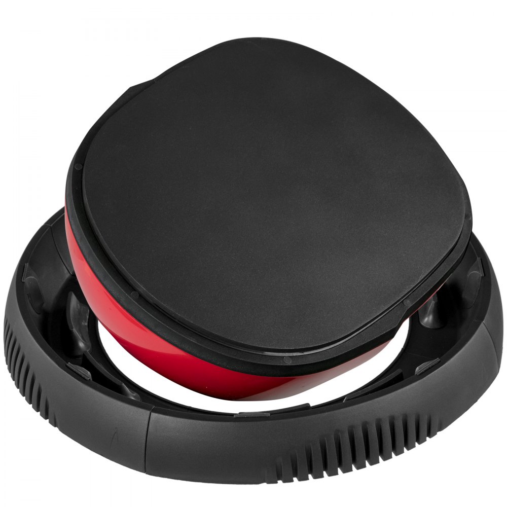 VEVOR Mini Prensa de Calor para Camisetas Negro y Rojo Máquina de Transferencia de Calor 12x10 pulgadas (30x 25cm)