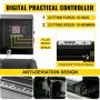 VEVOR Prensa de Calor 5 en 1 1800 W 38 x 38 cm Máquina Cortadora de Vinilo 1350 mm Máquina de Impresión de Calor Giratoria para Camisetas, Tazas, Platos, Gorras, Rotación Completa de 360°