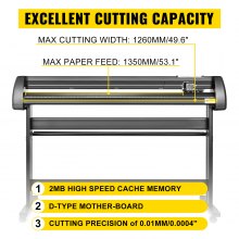 VEVOR Prensa de Calor 5 en 1 1800 W 38 x 38 cm Máquina Cortadora de Vinilo 1350 mm Máquina de Impresión de Calor Giratoria para Camisetas, Tazas, Platos, Gorras, Rotación Completa de 360°