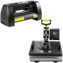 5-in-1 heat press 38x38cm dual display VEVOR cutting plotter 375mm Signmaster