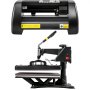 5-in-1 heat press 38x38cm dual display VEVOR cutting plotter 375mm Signmaster