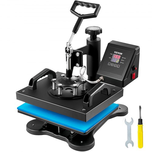 Máquina de Prensado de Calor Digital Dual, Camiseta de Sublimación Transferencia de Impresora Prensado de 30 X 23cm