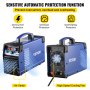VEVOR Soldador Inversor TIG 230 V 200 A Soldador Inverter para Soldadura TIG 2 en 1 10,14 kg Sistema de Refrigeración Equipo de Soldadura Inverter AC DC 45x34x27 cm con Tecnología IGBT para TIG, MMA