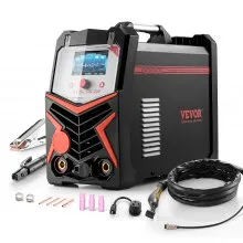 VEVOR Máquina de Soldadura TIG 6 en 1 CA/CC Pulso por Puntos 430 x 210 x 360 mm