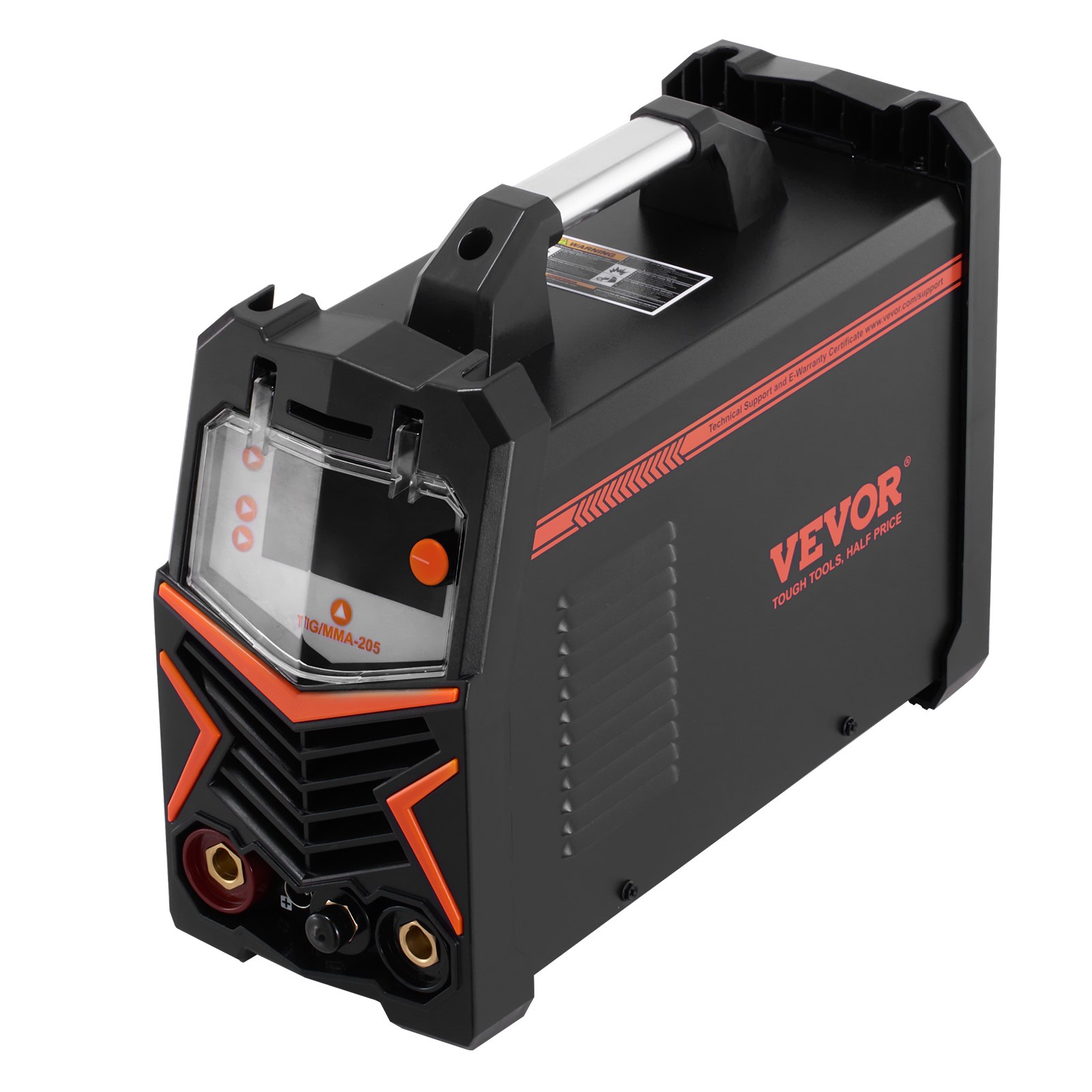 VEVOR TIG welding machine, 3-in-1 welder (large LED display) – DC TIG/DC Pulse TIG/MMA (Stick), electric welding machine with IGBT inverter high-frequency start