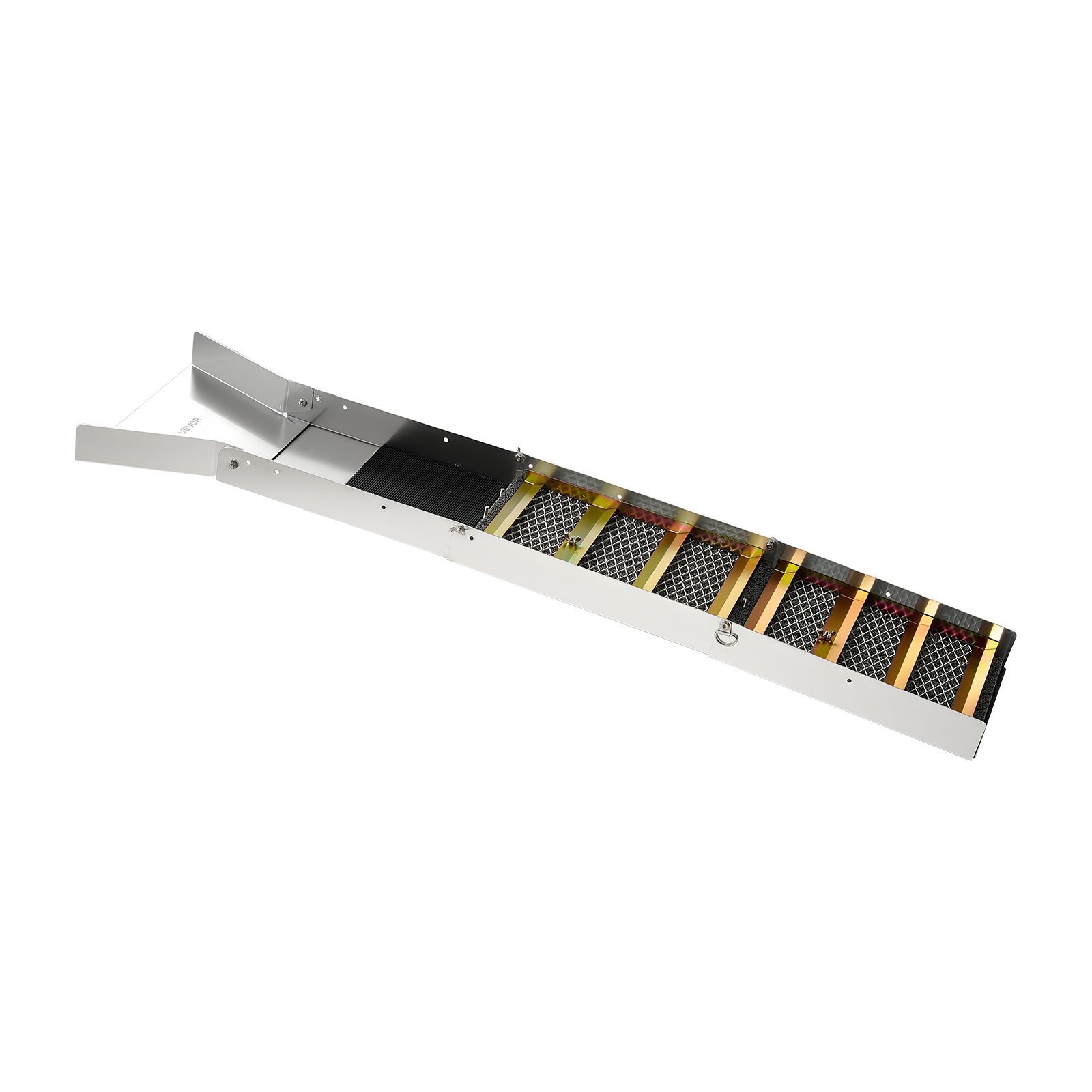 VEVOR Kit Completo para Prospección de Oro, 26 Piezas, Canaleta para Lavado, Bandejas de Lavado, Bateas para Buscar Oro, de Aleación de Aluminio, con Accesorios, para Búsqueda en Minería Ríos Arroyos