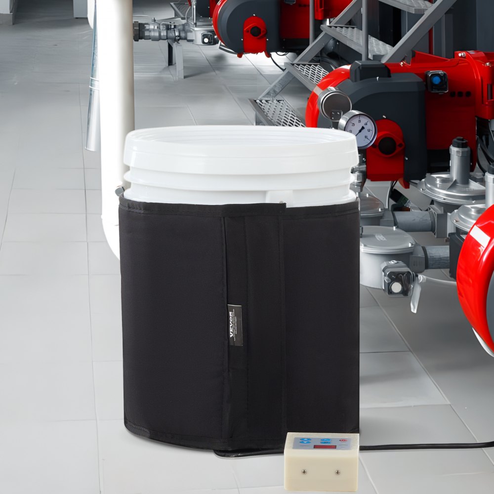 VEVOR Calentador de Tambor 19 L Manta Calefactora 1300 W Cinturón Calefactor