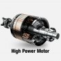 VEVOR Picadora de Carne de Acero Inoxidable 304 con Motor de 370 Vatios, con 2 Arandelas (6 + 8 mm), 80 kg por Hora