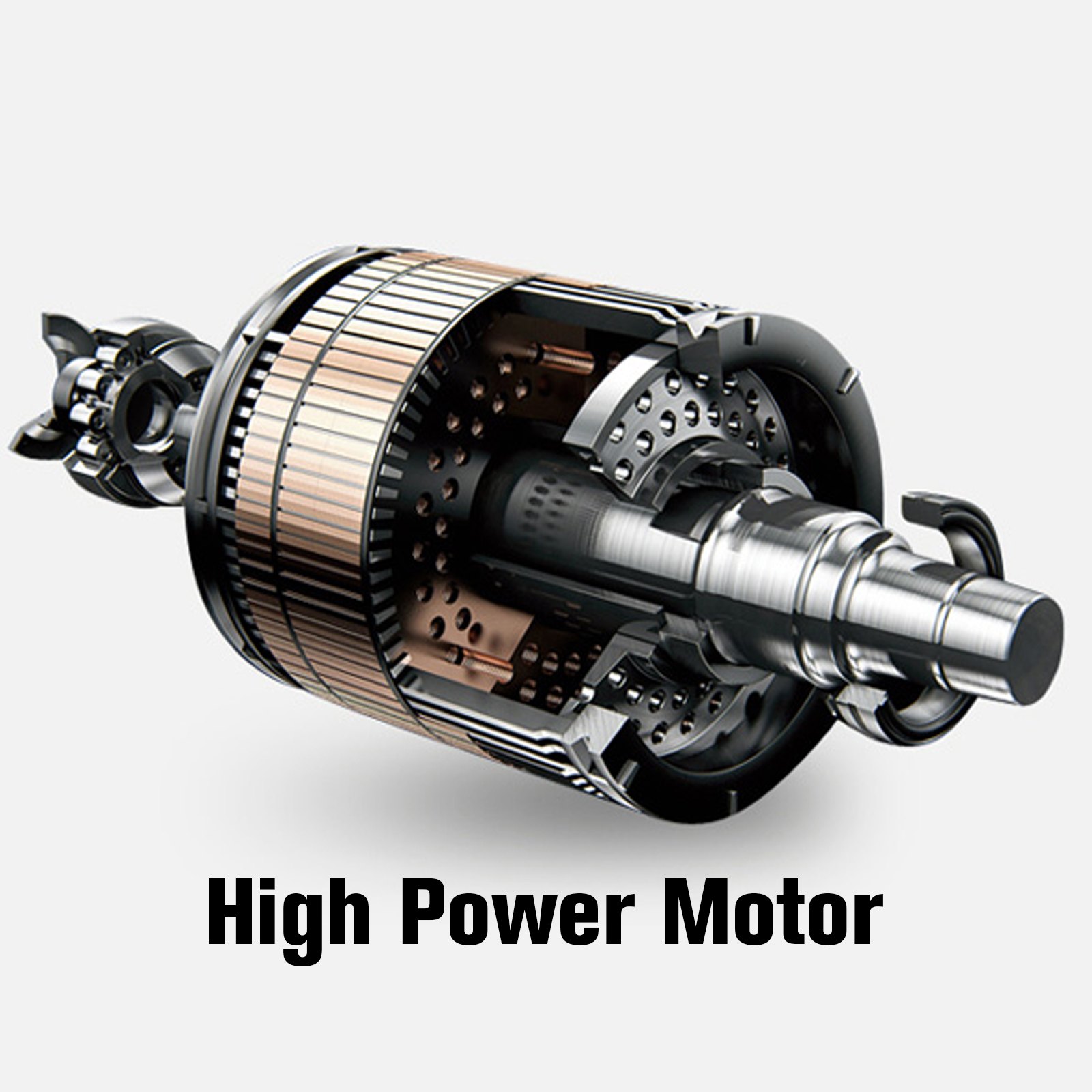 VEVOR Picadora de Carne de Acero Inoxidable 304 con Motor de 370 Vatios, con 2 Arandelas (6 + 8 mm), 80 kg por Hora
