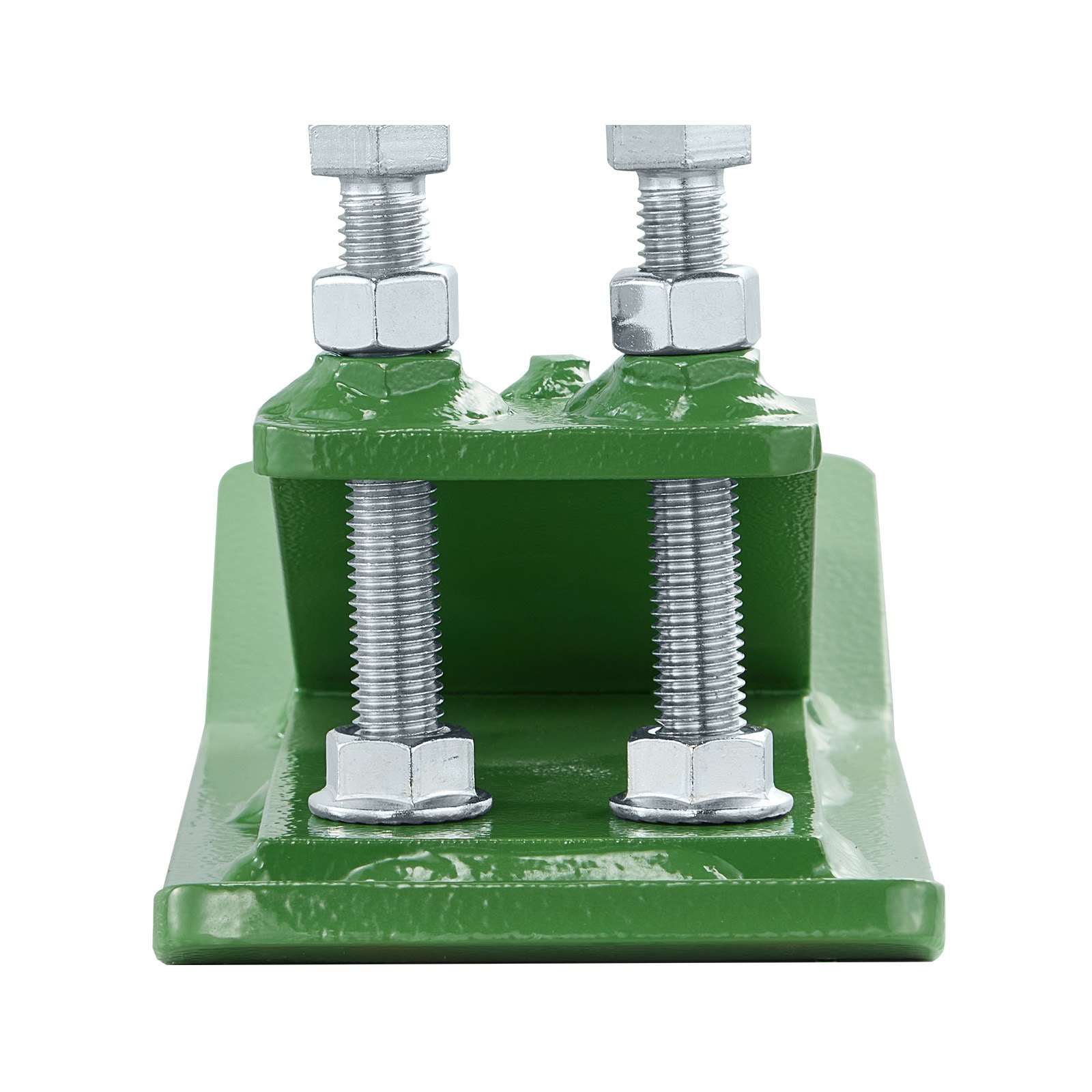 VEVOR Protector de Cucharón de Tractor 2 Piezas Protector de Cubo para Tractor de Acero con Tuercas y Pernos Accesorio para Cucharón para Nieve, Remoción de Hojas, Esparcimiento de Grava, Verde