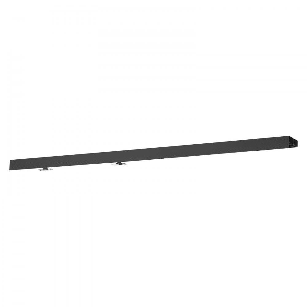 VEVOR Kit de Herrajes para Puertas Corredizas 152,4 cm, Herraje para Puerta Corredera de Doble Riel de Aleación de Aluminio, para Sistemas de 2 Puertas de 25-45 mm de Grosor y 762 mm de Ancho, Negro