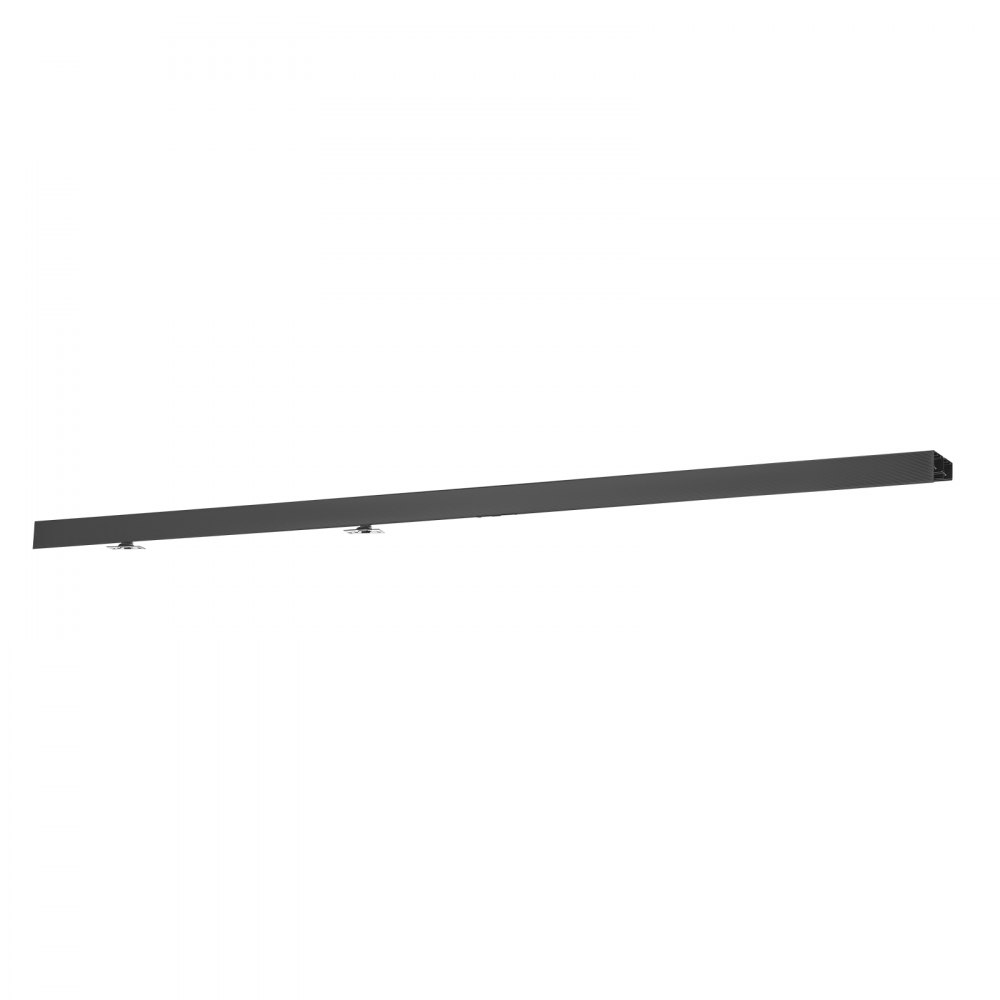 VEVOR Kit de Herrajes para Puertas Corredizas 182,88 cm Herraje para Puerta Corredera de Doble Riel de Aleación de Aluminio para Sistemas de 2 Puertas de 25-45 mm de Grosor y 762 mm de Ancho, Negro