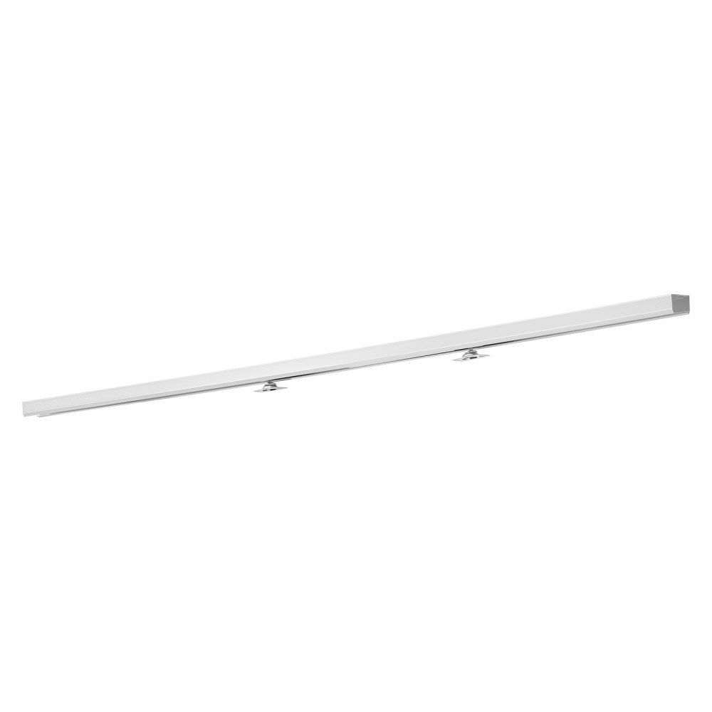 VEVOR Kit de Herrajes para Puerta Corrediza 174,6 cm, Herraje para Una Sola Puerta de 25-45 mm de Grosor y 914 mm de Ancho, Pista de Aleación de Aluminio, Deslizamiento Suave y Silencioso, Plata