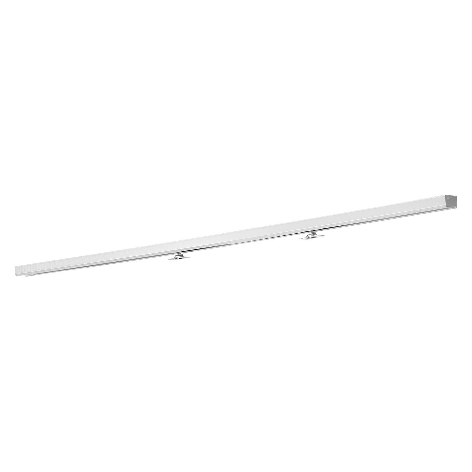 VEVOR Kit de Herrajes para Puerta Corrediza 174,6 cm, Herraje para Una Sola Puerta de 25-45 mm de Grosor y 914 mm de Ancho, Pista de Aleación de Aluminio, Deslizamiento Suave y Silencioso, Plata