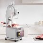 VEVOR Commercial Electric Meat Band Saw Bone Cutter, 1100W Tabletop Bone Saw, 49 x 38 cm Workbench, Frozen Meat Cutter, Cutting Thickness 0.4-20.1 cm for Ribs, Pork