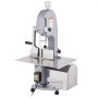 VEVOR Commercial Electric Meat Band Saw Bone Cutter, 1100W Tabletop Bone Saw, 49 x 38 cm Workbench, Frozen Meat Cutter, Cutting Thickness 0.4-20.1 cm for Ribs, Pork