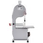 VEVOR Commercial Electric Meat Band Saw Bone Cutter, 1100W Tabletop Bone Saw, 49 x 38 cm Workbench, Frozen Meat Cutter, Cutting Thickness 0.4-20.1 cm for Ribs, Pork