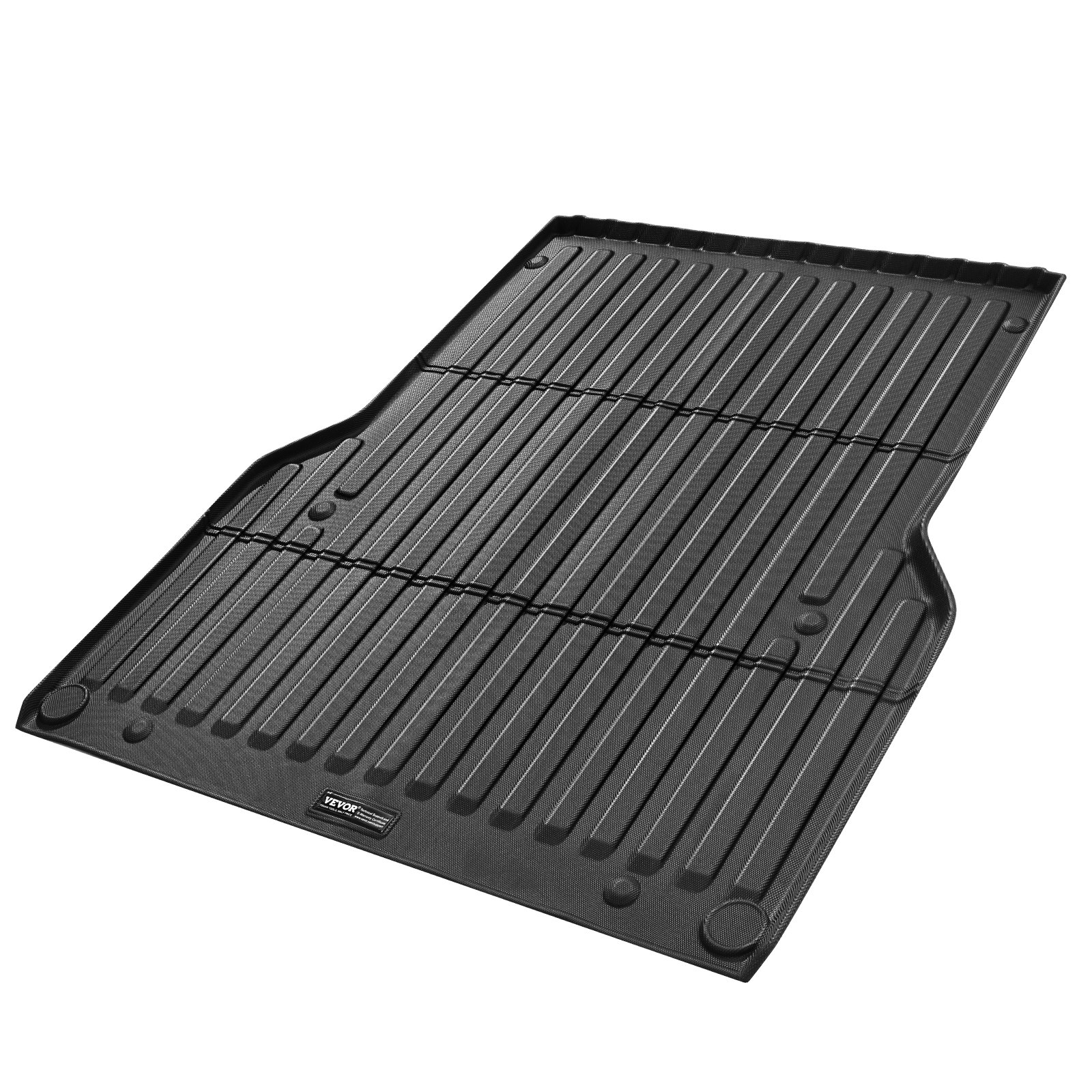 VEVOR Alfombrilla para Caja de Camioneta, Compatible con Toyota Tacoma 2005-2023, TPE, Gruesa y Resistente, Accesorio para Automóvil para Protección Contra Todo Tipo de Clima, 1520 x 1360 x 45 mm