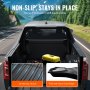 VEVOR Alfombrilla para Caja de Camioneta, Compatible con Chevrolet Colorado/GMC Canyon 2023-2024, TPE, Gruesa y Resistente, Accesorios para Protección Contra Todo Tipo de Clima, 1540 x 1440 x 35 mm