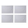 VEVOR Paredes Laterales para Carpa de 3 x 3 m, Impermeables y con Protección Solar, Paneles para Carpas con 1 de Puerta con Cremallera, para Eventos al Aire Libre, Solo 4 Paredes Laterales, Blanco