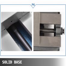 Alicates Planos De Precisión De 6" Con Base Giratoria Tornillo De Banco