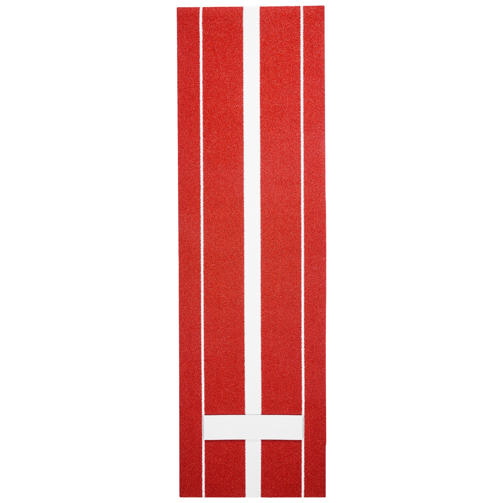 VEVOR Tapete de Lanzamiento de Sóftbol 305 x 91,5 cm Tapete de Entrenamiento de Béisbol Césped Sintético PP y Base de EVA Antideslizante Tapete de Béisbol Portátil en Interior y Exterior, Rojo