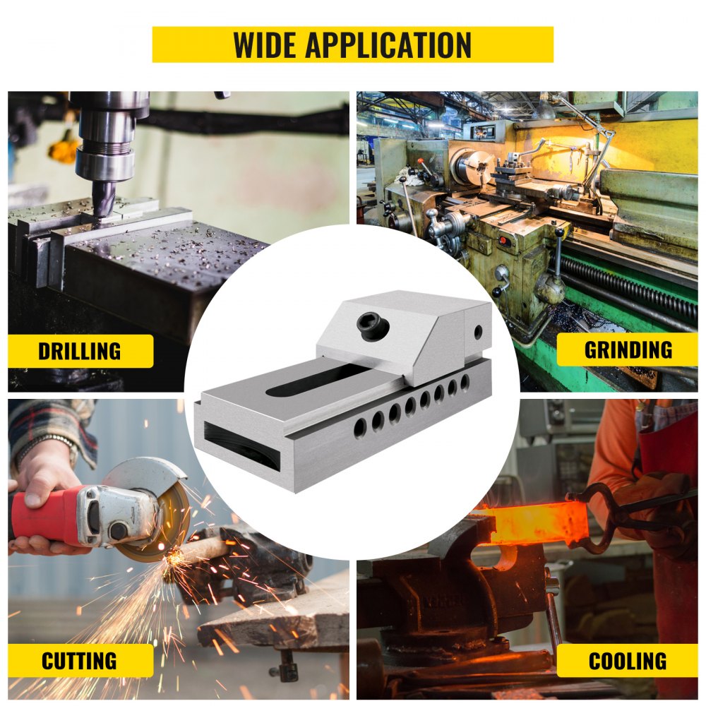 Vevor Tornillo De Banco De Precisión Sin Tornillos 50 Mm Para Banco De Trabajo