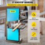 VEVOR Sierra de Cinta con Mesa 2,5A 0 ° ~ 45 ° Madera Sierra Cinta Eléctrica 150mm 229mm 1511mm Sierra de Cinta para Madera Aluminio Fundido para Madera