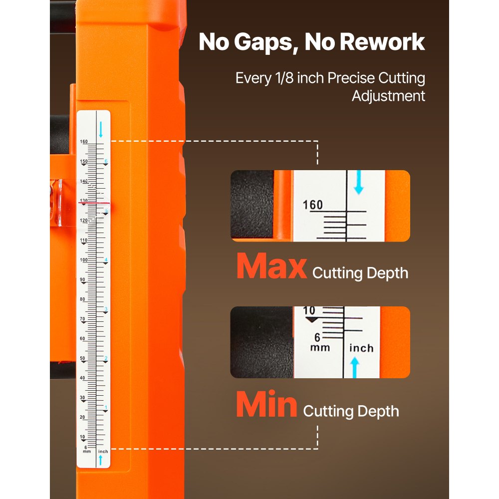 VEVOR Cepilladora Eléctrica de 2 Cuchillas, Mesa de Trabajo de 33 cm de Ancho, 1800 W 23500 RPM Moto Potente, Rodillo Doble, Protección Contra Sobrecargas, Sola Velocidad, para Madera Dura/Blanda
