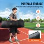 La pantalla de jaula de bateo de béisbol VEVOR incluye una bolsa de almacenamiento impermeable de 600d, fácil de transportar y ahorra espacio.