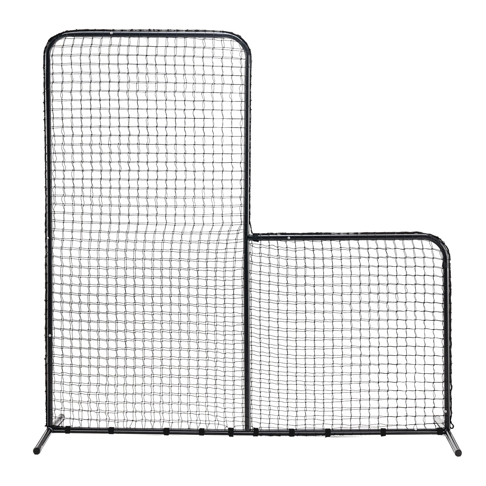 VEVOR Pantalla de Béisbol para Jaula de Bateo, Pantalla de seguridad de Sóftbol de 2130 x 960 x 2130 mm, Protector Corporal, Pantalla de Bateo Portátil con Bolsa de Transporte y Estacas de Tierra
